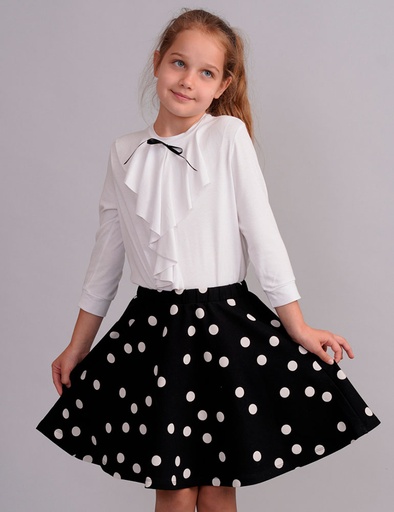 Polka dot skirt