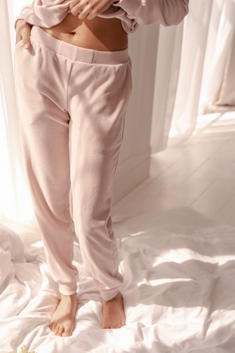 Velour pants