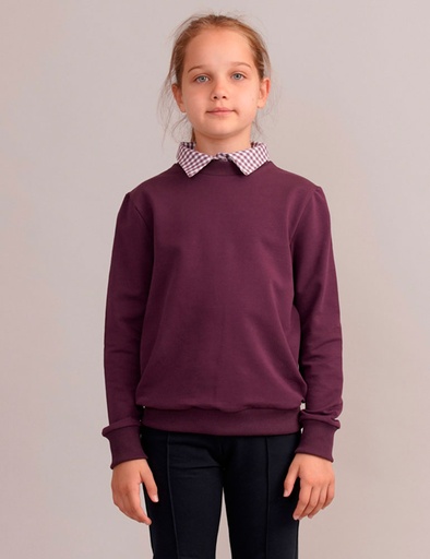 Kid's collar sweatshirt